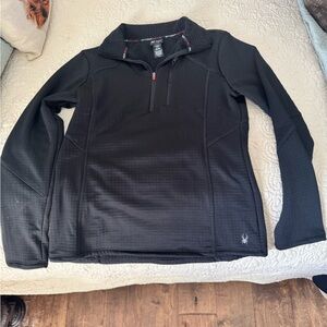 Spyder Black Performance Pullover